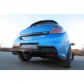 VZ08g Cobra Sport Vauxhall Astra H VXR (2005-11) Cat Back System (3" bore) (Resonated), Cobra Sport, VZ08g